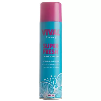 шампунь VIVAL Beauty Super Fresh 200мл сухой