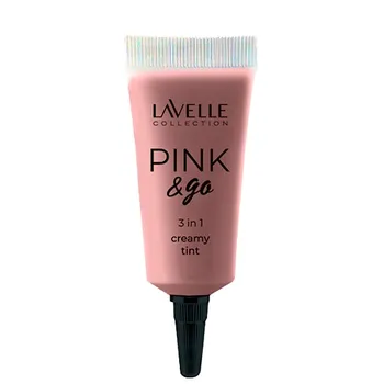 LAVELLE COLLECTION Кремовый тинт PINK & GO для щек, губ и глаз