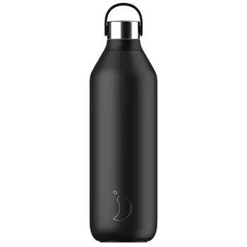 Термос 1 л Chilly's Bottles Series 2 чёрный