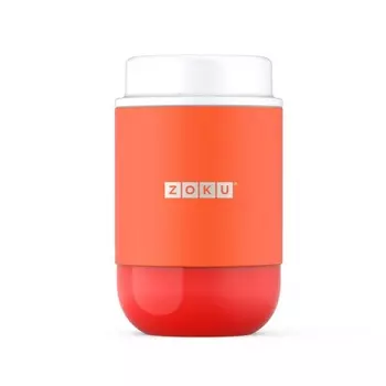 Вакуумный контейнер Zoku Neat Stack 475 мл оранжевый