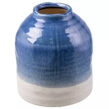 Ваза декоративная малая 22,5 см Excellent Houseware синий