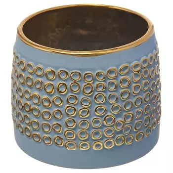 Вазон 16 x 12,5 см Kersten BV Coastal Living синий