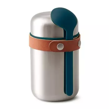 Термос для горячего 400 мл Food Flask бирюзовый