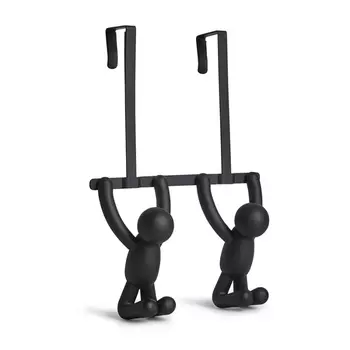 Вешалка надверная Umbra Buddy чёрный