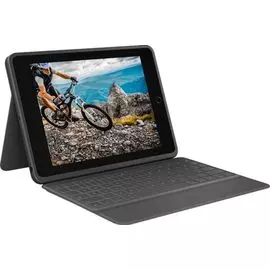 Чехол-клавиатура Logitech Rugged Folio 920-009619 for IPad 7 GRAPHITE