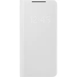 Чехол - книжка Samsung EF-NG996PJEGRU Smart LED View Cover S21+, светло-серый