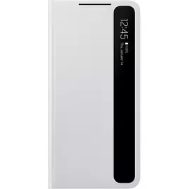 Чехол - книжка Samsung EF-ZG996CJEGRU Smart Clear View Cover S21+, светло-серый