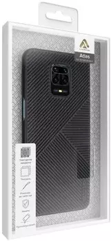 Чехол Lyambda ATLAS LA10-RMN9P-BK для Xiaomi Redmi Note 9 Pro black
