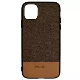 Чехол Lyambda CALYPSO LA03-1261-BR для iPhone 12/12 Pro brown