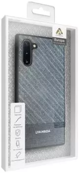 Чехол Lyambda EUROPA LA05-ER-N10-BL для Samsung Galaxy note 10 blue strip