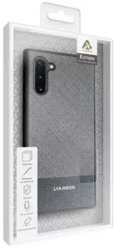 Чехол Lyambda EUROPA LA05-ER-N10-GR для Samsung Galaxy note 10 grey strip