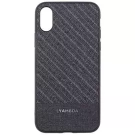 Чехол Lyambda EUROPA LA05-ER-XS-BL для iPhone XS blue strip