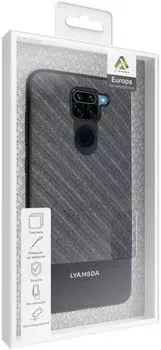 Чехол Lyambda EUROPA LA05-RMN9-BL для Xiaomi Redmi Note 9 light grey strip