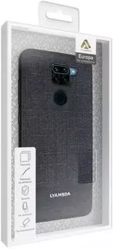 Чехол Lyambda EUROPA LA05-RMN9-DB для Xiaomi Redmi Note 9 dark blue