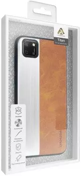 Чехол Lyambda Titan LA15-H9S-BR для HONOR 9S brown