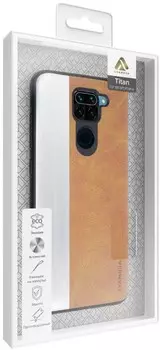 Чехол Lyambda Titan LA15-RMN9-BR для Xiaomi Redmi Note 9 brown
