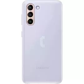 Чехол - накладка Samsung EF-KG991CVEGRU Smart LED Cover S21, фиолетовый
