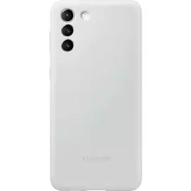 Чехол - накладка Samsung EF-PG996TJEGRU Silicone Cover S21+, светло-серый