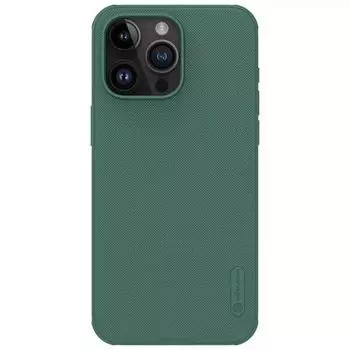 Чехол Nillkin Super Frosted Shield Pro 4020248 Dark Green, (iPhone15 Pro Max)