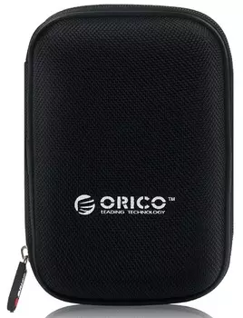 Чехол Orico PHD-25-BK для HDD 2,5". Материал корпуса EVA-материал (черный)