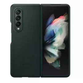 Чехол Samsung EF-VF926LGEGRU Leather Cover Z Fold 3, зеленый