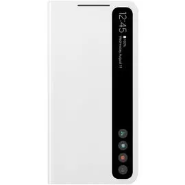 Чехол Samsung EF-ZG990CWEGRU ZG990 Smart Clear View Cover S21 FE white