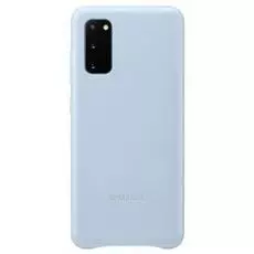 Чехол Samsung Leather Cover EF-VG980LLEGRU для Galaxy S20, голубой