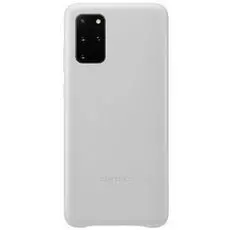 Чехол Samsung Leather Cover EF-VG985LSEGRU для Galaxy S20+, серебристый