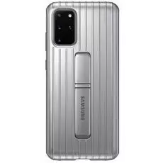 Чехол Samsung Protective Standing Cover EF-RG985CSEGRU для Galaxy S20+, серебристый