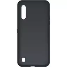 Чехол силиконовый BoraSco 38528 для Samsung (А015) Galaxy A01 (матовый) черный