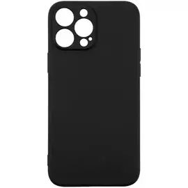 Чехол UNBRKE УТ000027779 liquid silicone case with camera protection для iPhone 13 Pro Max, черный