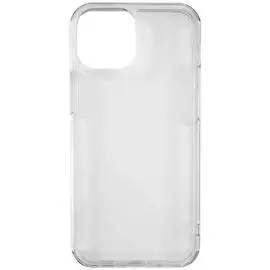 Чехол Usams US-BH760 УТ000028105 стеклянный, противоударный для iPhone 13 mini, с силиконовым краем, прозрачный (IP13ML01)