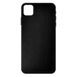 Чехол BoraSco Sillicone Case BoraSco 37569 матовый для Apple iPhone 11 черный