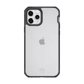 Чехол Itskins AP3P-HBMKC-BKTR HYBRID CLEAR для Apple iPhone 12/12 Pro (6.1") чёрный/прозрачный