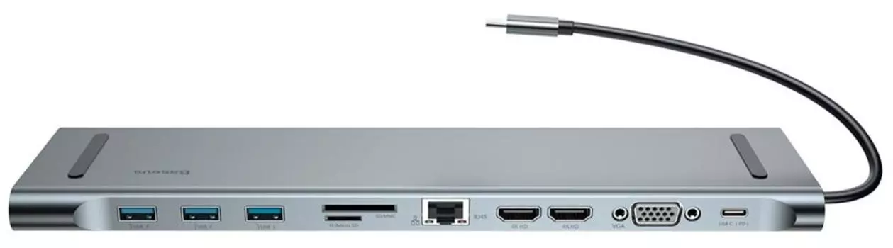 USB-концентратор Baseus Enjoyment Series USB-C CATSX-G0G (Space Grey)
