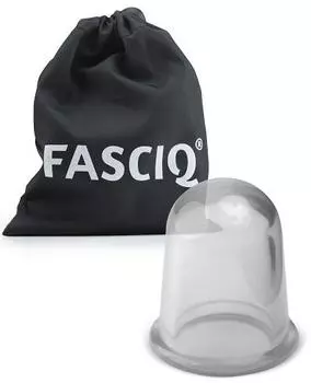 Вакуумная банка FASCIQ Silicone Cup Large (Clear)