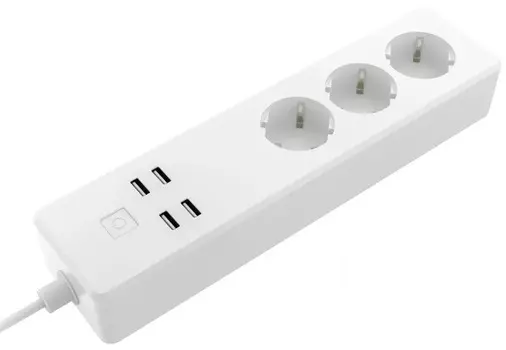Сетевой фильтр Rubetek RE-3310 Работает с Алисой (White)