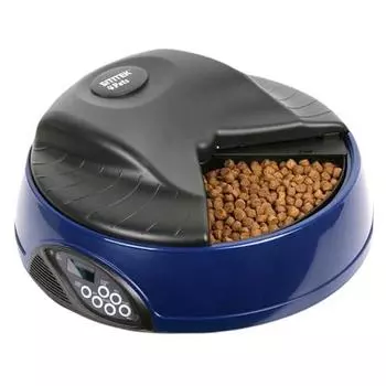 Sititek Pets Ice Mini - автокормушка с емкостью для льда (Dark Blue)