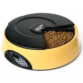 Sititek Pets Mini - автокормушка для кошек и собак (Yellow)