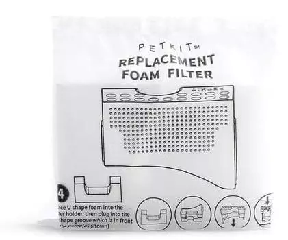 Сменный фильтр Petkit Replacement Foam Filter для Petkit Eversweet 2 (White)