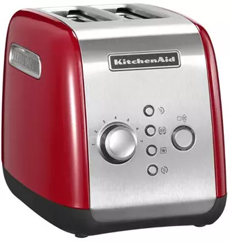 Тостер на 2 хлебца KitchenAid KMT221 2-slice Toaster 5KMT221EER (Empire Red)