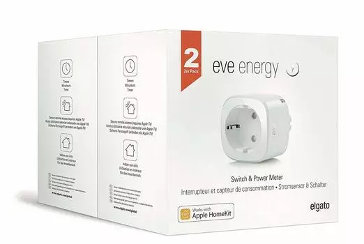 Умная розетка Elgato Eve Energy Set of 2 (White)