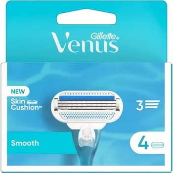 Стержни для лезвий для гладкой бритвы Venus, 4 шт., Gillette