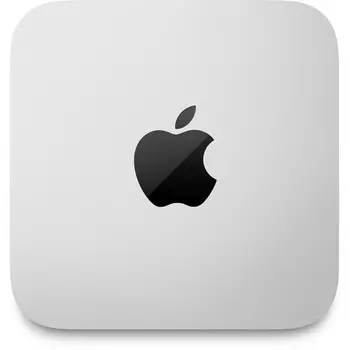 Системный блок Apple Mac studio A2615, Apple M1 Max, 32Gb RAM, 512Gb SSD, Wi-Fi, BT, MacOS, серебристый (MJMV3LL/A)