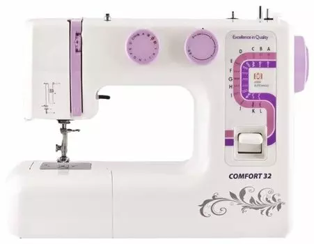 Швейная машина Comfort 32, белый/розовый (Comfort 32)
