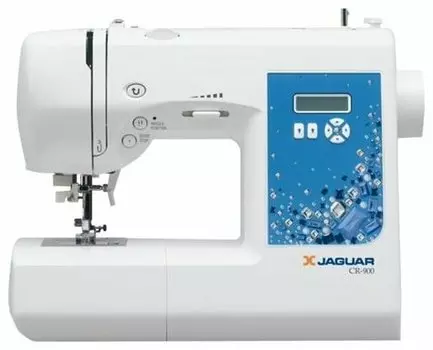 Швейная машина Jaguar CR-900, белый/голубой (CR-900)