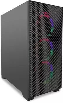 Системный блок IRU Game 710Z7GP TWR, Intel Core i7 12700F 2.1 ГГц, 64Gb RAM, 1Tb SSD, NVIDIA GeForce RTX 4060Ti 8Gb, без ОС, черный (2075023)