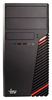 Системный блок IRU Office 310H5SM MT, Intel Core i5 11400 2.6 ГГц, 16Gb RAM, 256Gb SSD, без ОС, черный (1811806)