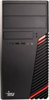 Системный блок IRU Опал 315, Intel Core i5 10400 2.9 ГГц, 16Gb RAM, 512Gb SSD, без ОС, черный (2057719)