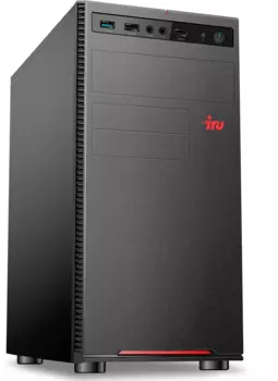 Системный блок IRU Опал 615 MT, Intel Core i5 12400 2.5 ГГц, 16Gb RAM, 256Gb SSD, NVIDIA GeForce RTX 4060 8Gb, без ОС, черный (2052601)